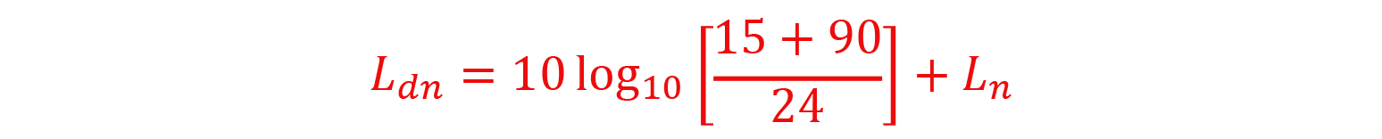 Ld = Ln = 60 dB(A)