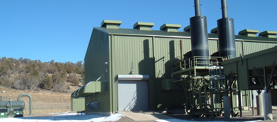 Lumberton Compressor building La Plata County Compressor Building